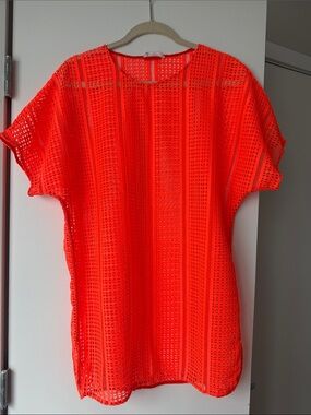 Mikoh Bright Orange Swim Cover/Dress